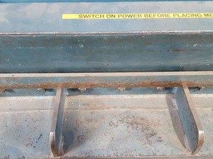 Thumbnail image of Keetona Powered Metalworking Guillotine 048076 (Max 1/8" Mild Steel Capacity)