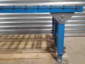 Thumbnail image of 2x Height Adjustable Roller Conveyor Tables 152.5cm Long Engineering Workshop