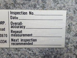 Thumbnail image of GS Ultratech Model 1000 Granite Table Base Lab