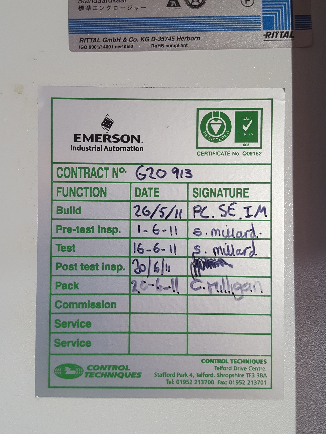 Image of Emerson Industrial Programmable Automation 50kW Wind Turbine Drive Train 400V