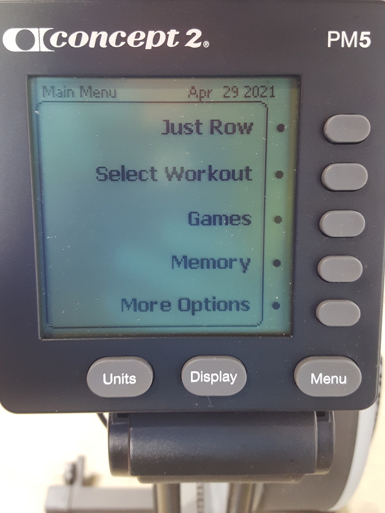 Image of Concept II Model C Indoor Rower Commercial Rowing Machine + PM5 Controller