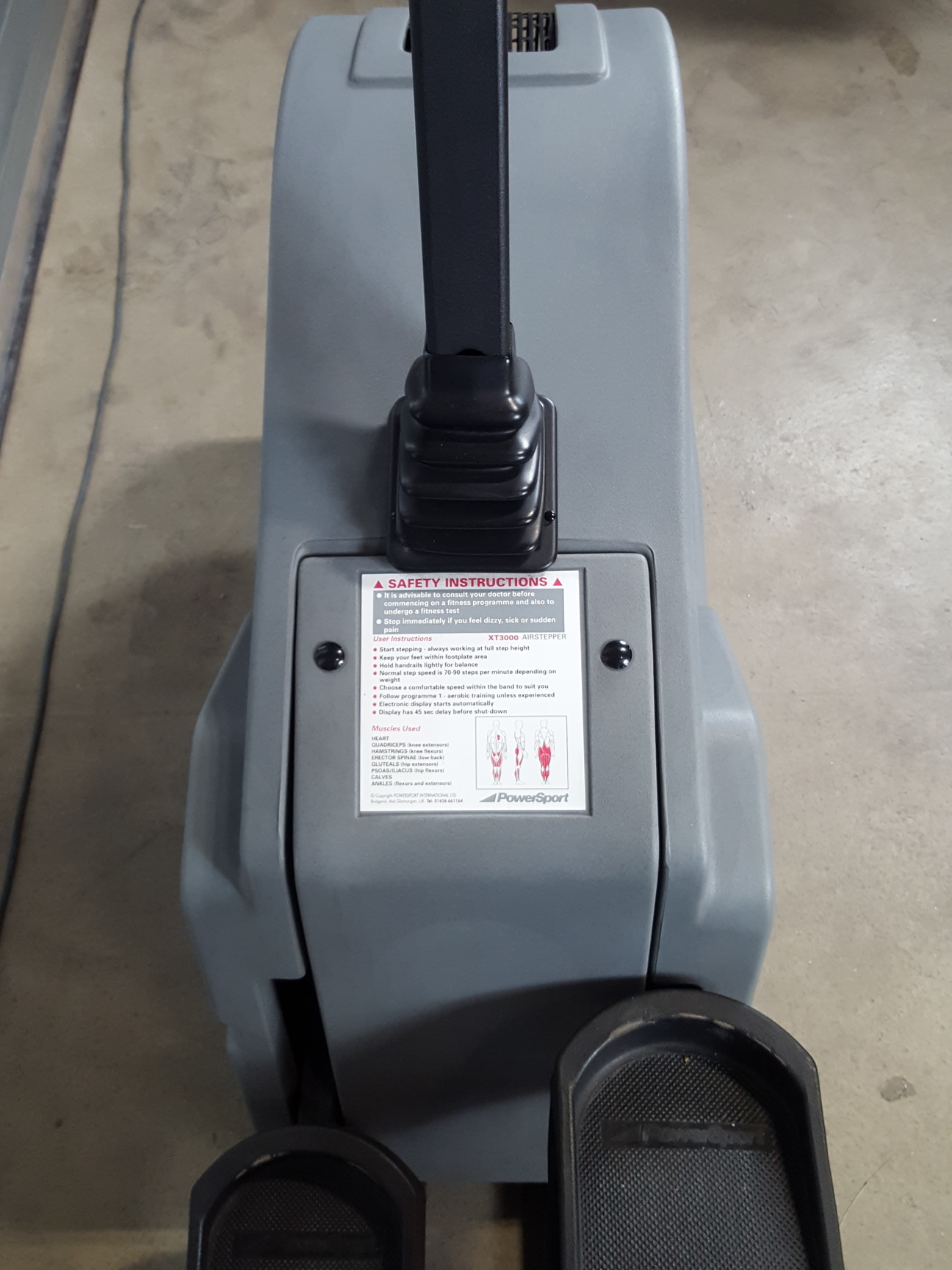 Image of PowerSport XT3000 Air Stepper Exercise Machine Commercial Gym