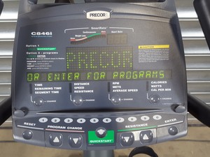 Thumbnail image of Precor USA C846i Recumbent Exercise Bike Commercial Gym