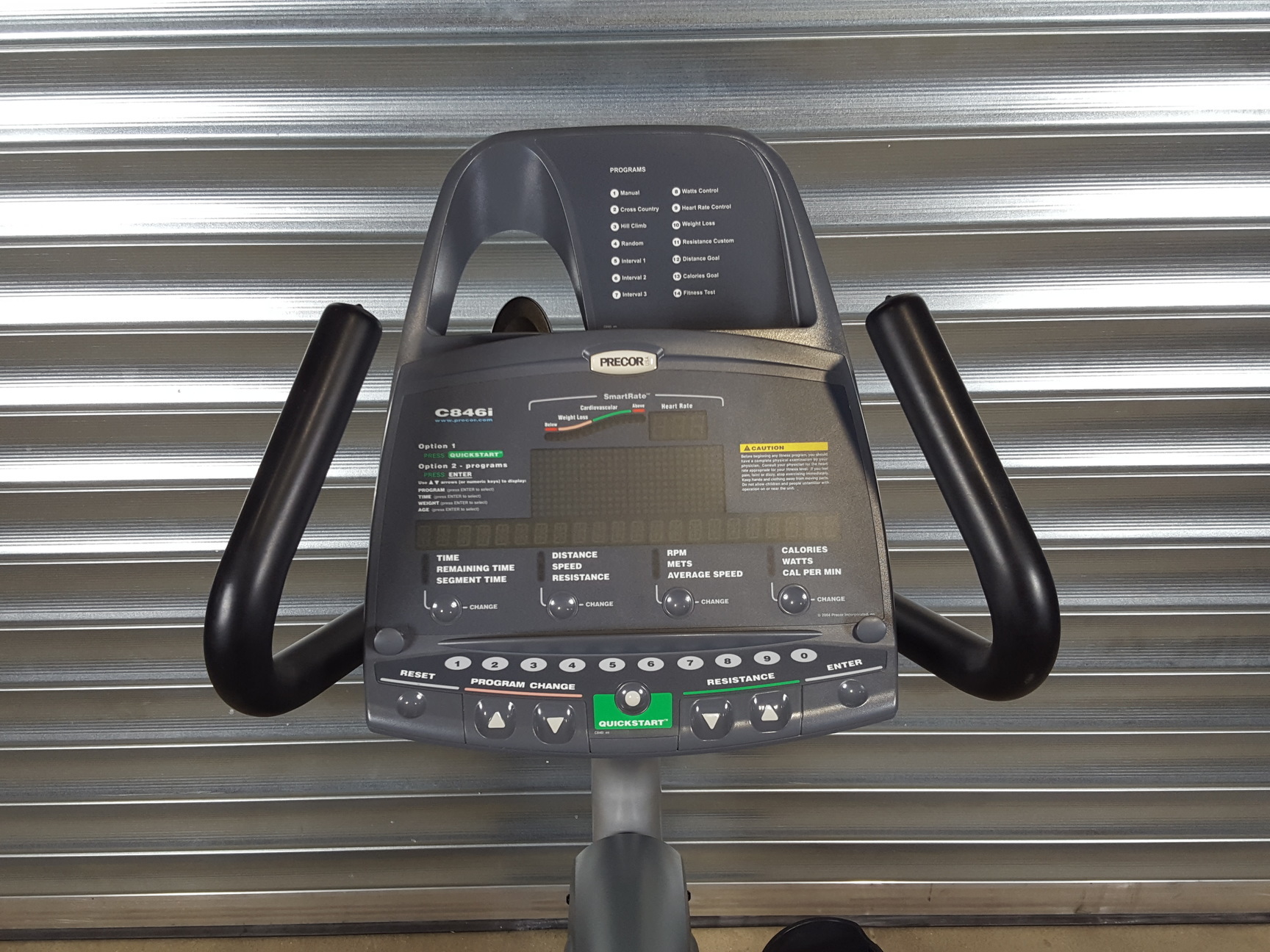 Image of Precor USA C846i Recumbent Exercise Bike Commercial Gym