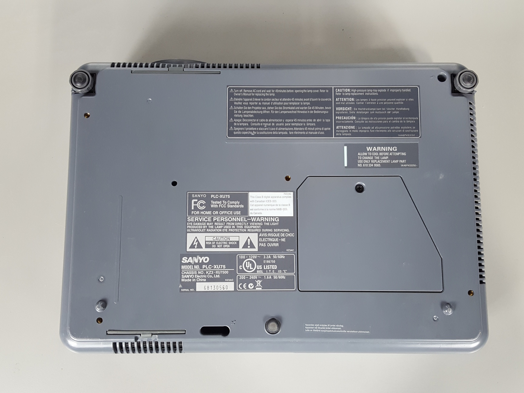 Image of Sanyo PLC-XU75 PROxtraX Multiverse Projector 