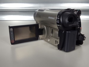 Thumbnail image of 2x Sony DCR-DVD150 Wide LCD Hybrid HandyCam Camcorders DCR-DVD150E  
