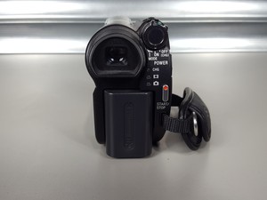 Thumbnail image of 2x Sony DCR-DVD150 Wide LCD Hybrid HandyCam Camcorders DCR-DVD150E  