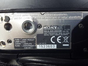 Thumbnail image of 2x Sony DCR-DVD150 Wide LCD Hybrid HandyCam Camcorders DCR-DVD150E  