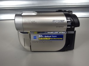Thumbnail image of 2x Sony DCR-DVD150 Wide LCD Hybrid HandyCam Camcorders DCR-DVD150E  