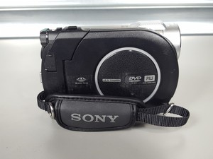 Thumbnail image of 2x Sony DCR-DVD150 Wide LCD Hybrid HandyCam Camcorders DCR-DVD150E  