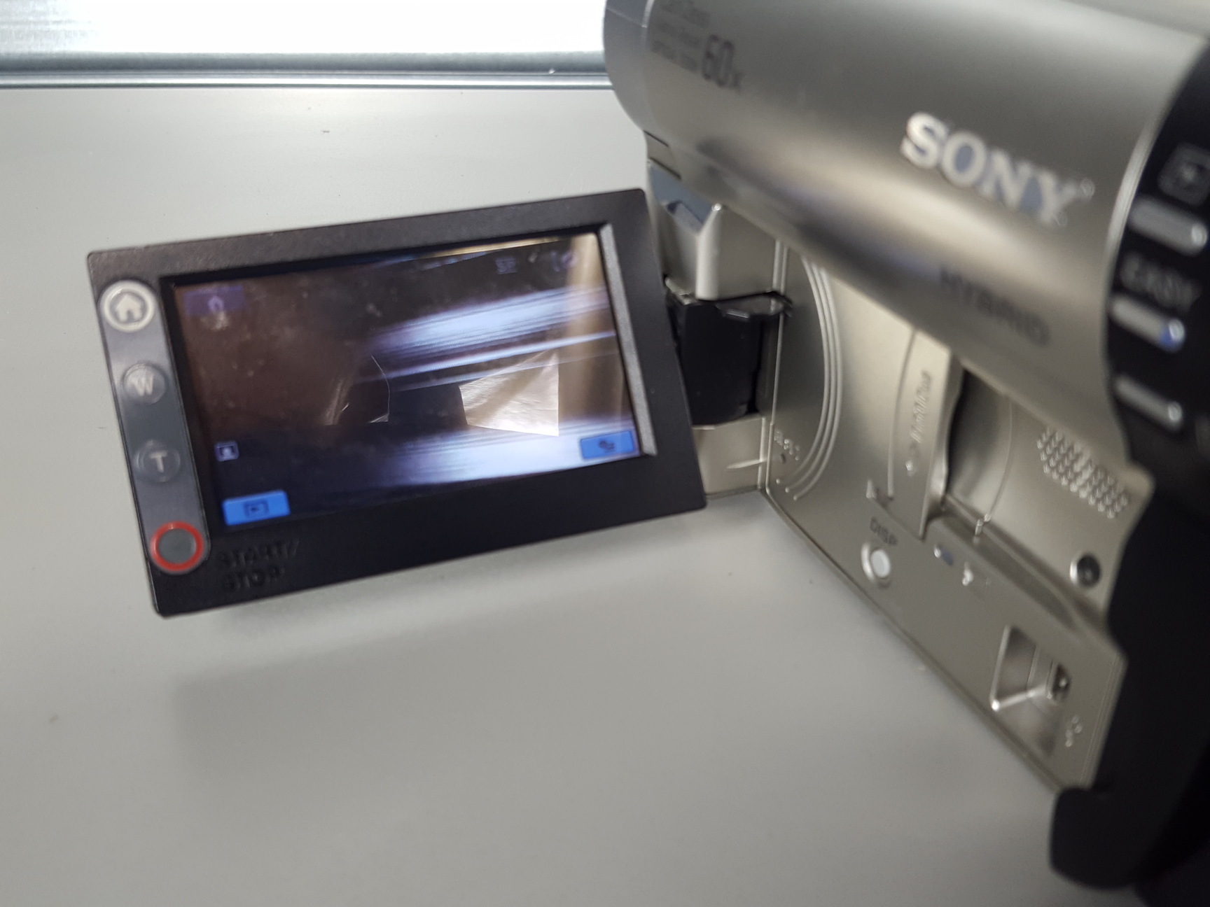 Image of 2x Sony DCR-DVD150 Wide LCD Hybrid HandyCam Camcorders DCR-DVD150E