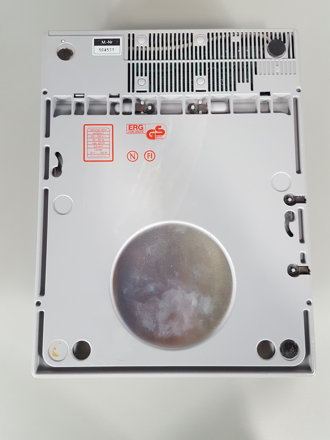 Image of Geha Top Vision Portable E Overhead Projector Acetate OHP