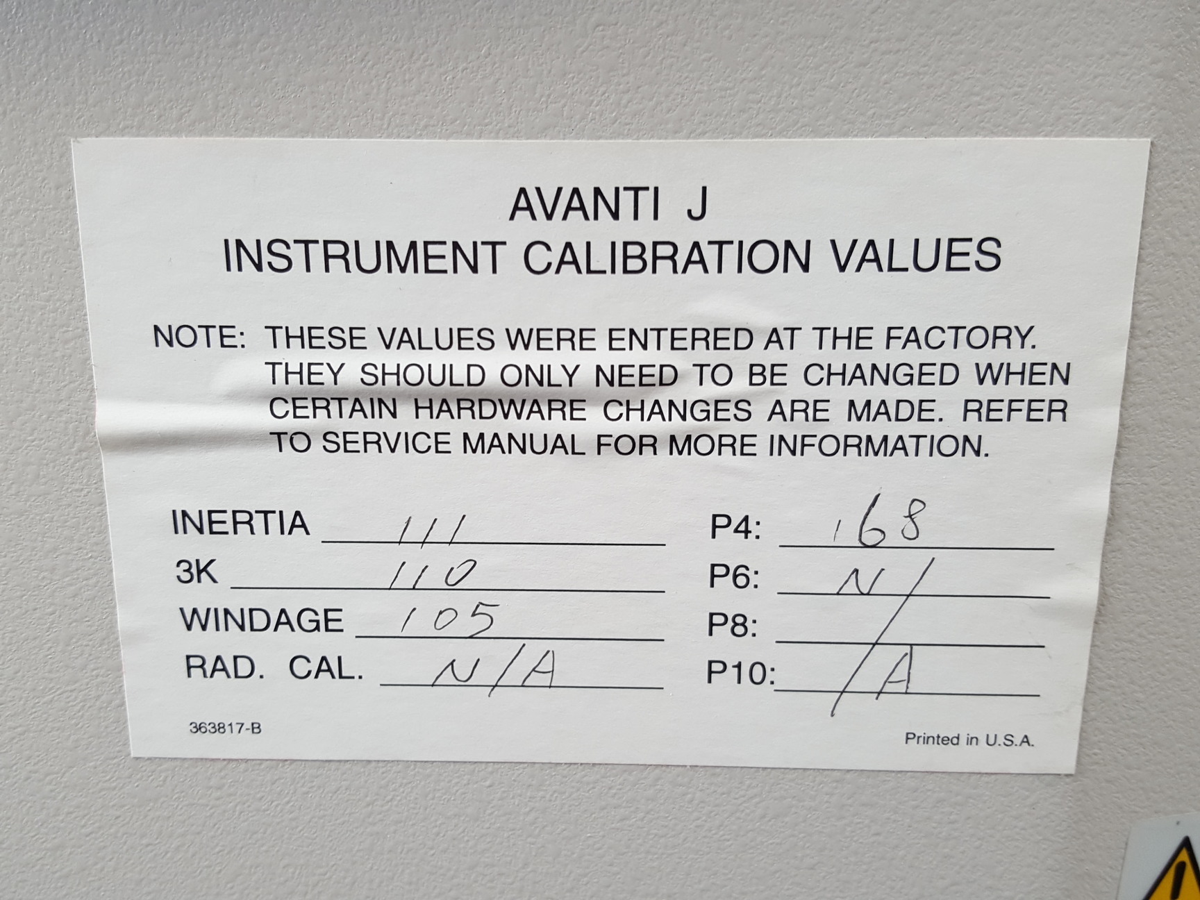 Image of Beckman Coulter Avanti J-20 XP Ultracentrifuge - Spares / Repairs Lab