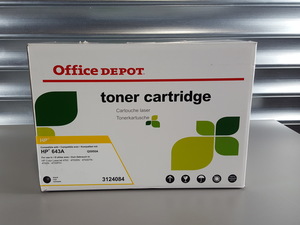Thumbnail image of Office Depot HP643A Black Printer Toner Cartridge 