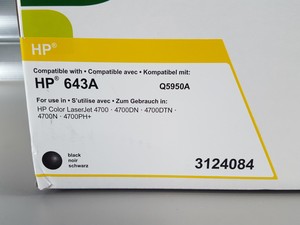Thumbnail image of Office Depot HP643A Black Printer Toner Cartridge 