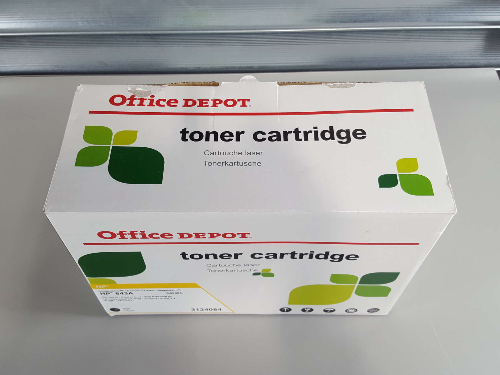 Image of Office Depot HP643A Black Printer Toner Cartridge 