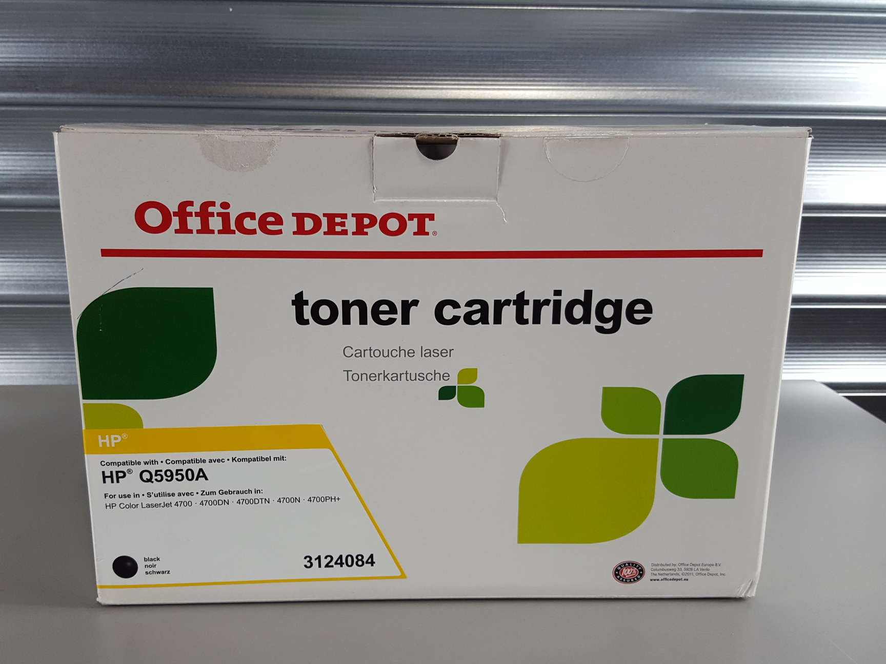 Image of Office Depot HP Q5950A Black Printer Toner Cartridge