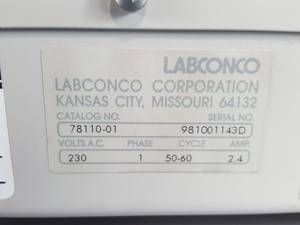 Thumbnail image of Labconco Centrivap Cold Trap Catalog No: 78110-01 Lab