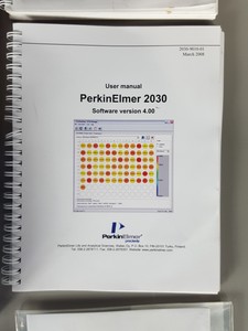 Thumbnail image of Perkin Elmer 2030 Workout Data Analysis 2.5 Software, PC Card, Filter, Manuals