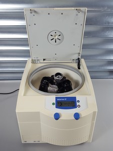 Thumbnail image of Sigma 2-5 3900rpm Benchtop Centrifuge + 11030 37/D Bucket Rotor Lab 