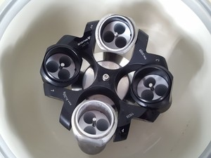 Thumbnail image of Sigma 2-5 3900rpm Benchtop Centrifuge + 11030 37/D Bucket Rotor Lab 