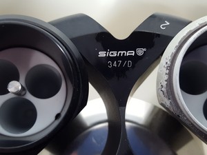 Thumbnail image of Sigma 2-5 3900rpm Benchtop Centrifuge + 11030 37/D Bucket Rotor Lab 