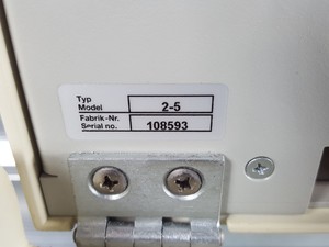 Thumbnail image of Sigma 2-5 3900rpm Benchtop Centrifuge + 11030 37/D Bucket Rotor Lab 