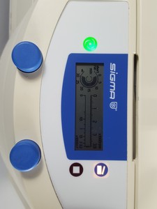 Thumbnail image of Sigma 2-5 3900rpm Benchtop Centrifuge + 11030 37/D Bucket Rotor Lab 