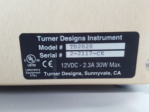 Thumbnail image of Turner Designs Model TD-20/20 TD2020 Luminometer + Manual Lab