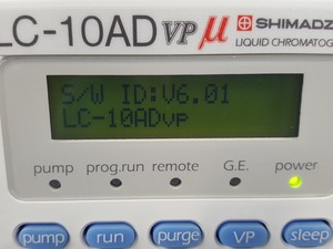 Thumbnail image of Shimadzu LC-10AD VP Liquid Chromatograph 228-45037-38 HPLC Lab