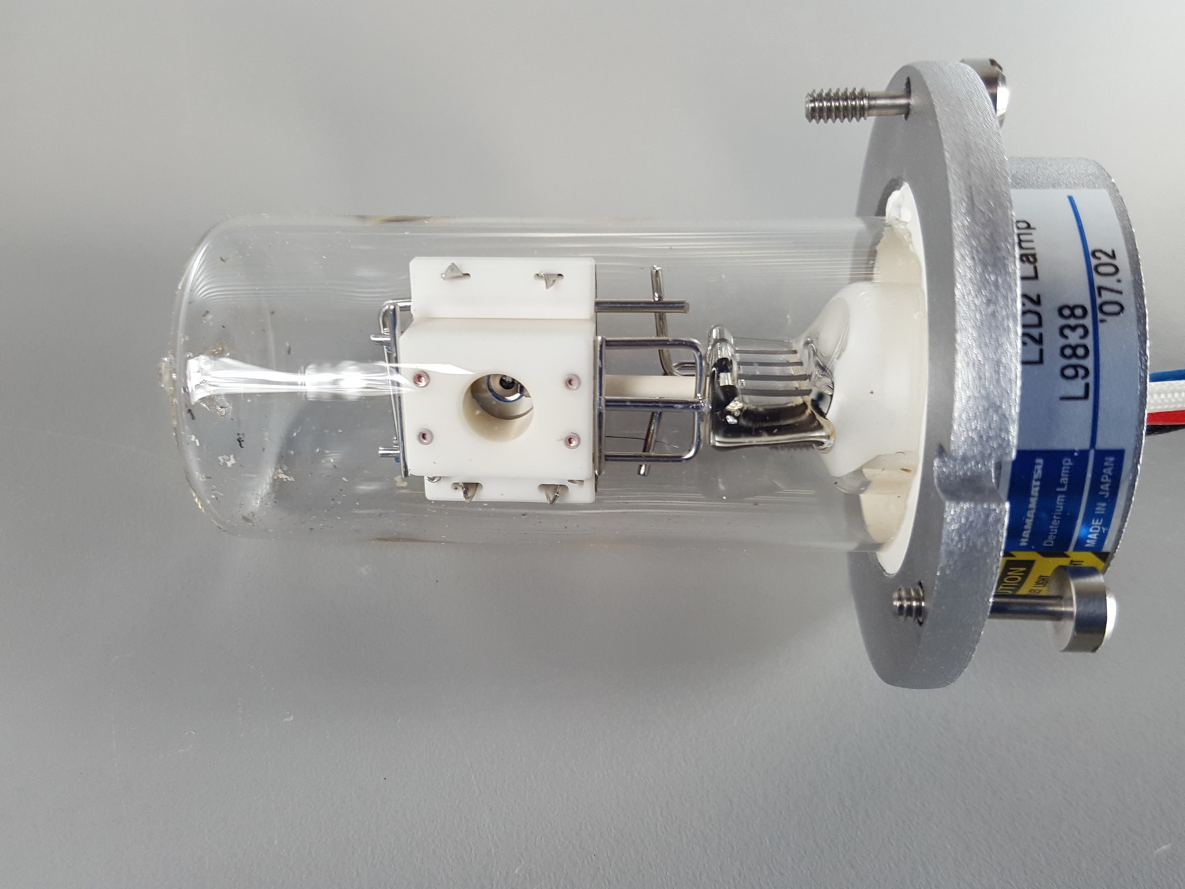 Hamamatsu L2D2 0.5mm Deuterium Arc Lamp L9838 HPLC Lab