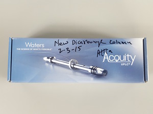 Thumbnail image of Waters Acquity UPLC BEH C18 1.7um 2.1 x 100mm UPLC Column 186002352 Lab