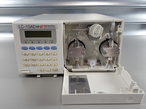 Thumbnail image of Shimadzu HPLC SPD-10 UV Detector, CTO-10AC, SCL-10A, LC-10AD, SIL-10AD, Lab