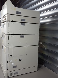 Thumbnail image of Shimadzu HPLC SPD-10 UV Detector, CTO-10AC, SCL-10A, LC-10AD, SIL-10AD, Lab