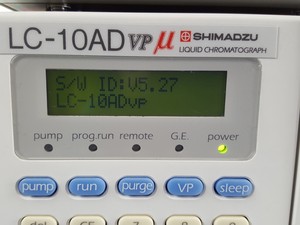 Thumbnail image of Shimadzu HPLC SPD-10 UV Detector, CTO-10AC, SCL-10A, LC-10AD, SIL-10AD, Lab