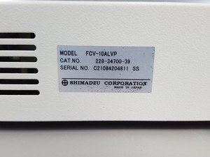 Thumbnail image of Shimadzu HPLC SPD-10 UV Detector, CTO-10AC, SCL-10A, LC-10AD, SIL-10AD, Lab