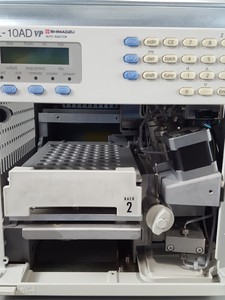 Thumbnail image of Shimadzu HPLC SPD-10 UV Detector, CTO-10AC, SCL-10A, LC-10AD, SIL-10AD, Lab