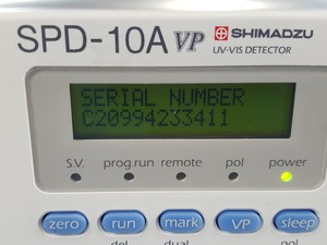 Thumbnail image of Shimadzu HPLC SPD-10 UV Detector, CTO-10AC, SCL-10A, LC-10AD, SIL-10AD, Lab