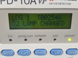 Thumbnail image of Shimadzu HPLC SPD-10 UV Detector, CTO-10AC, SCL-10A, LC-10AD, SIL-10AD, Lab