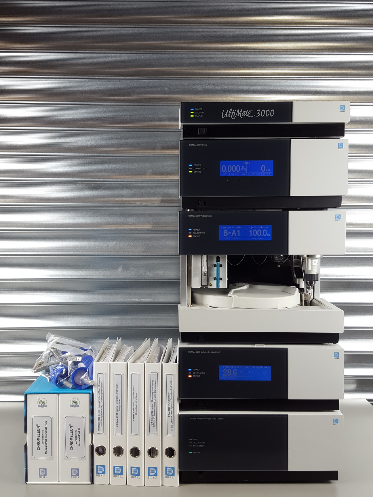 Image of Dionex Ultimate 3000 HPLC System, PDA-3000 Detector, HPG-3200P Pump Lab