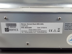 Thumbnail image of Dionex Ultimate 3000 HPLC System, PDA-3000 Detector, HPG-3200P Pump Lab
