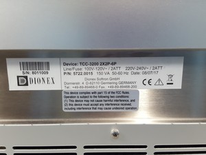 Thumbnail image of Dionex Ultimate 3000 HPLC System HPG-3400M Pump, PDA-3000 Detector, Lab