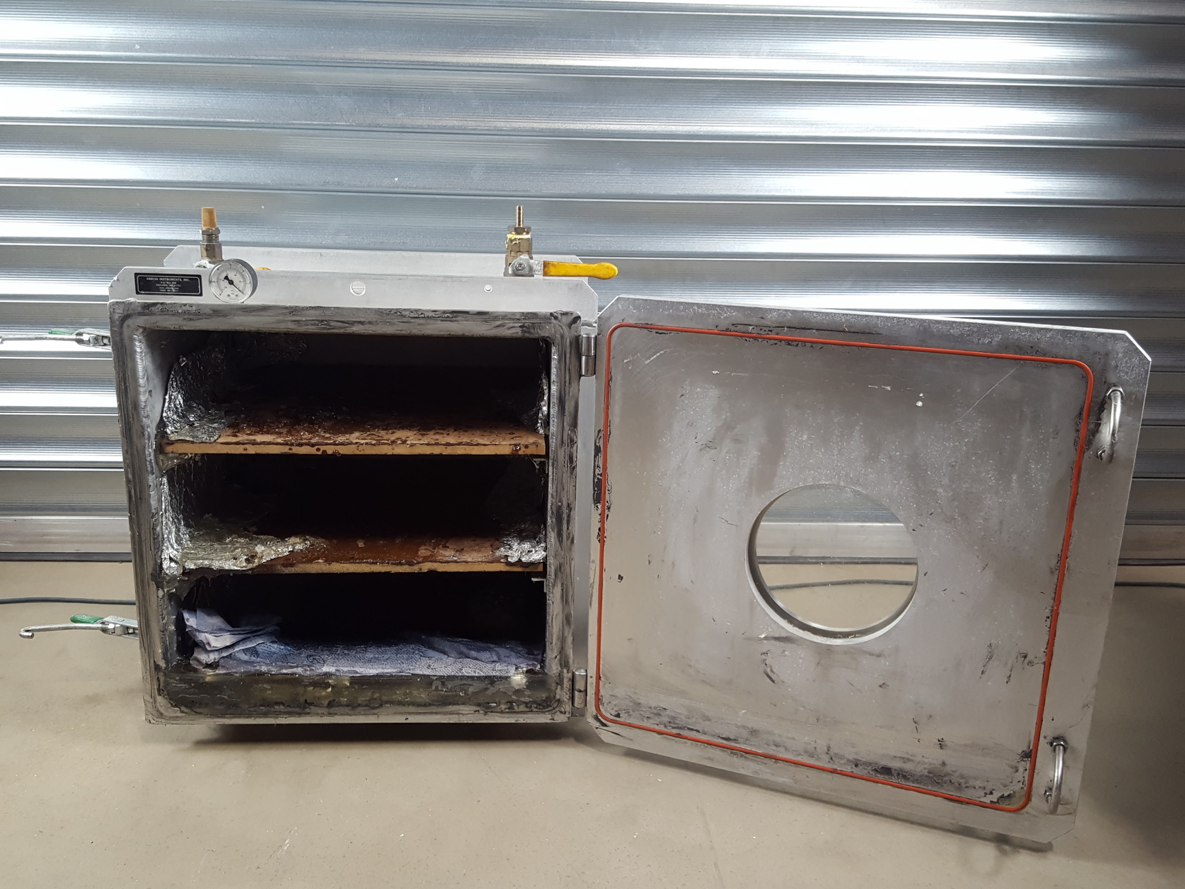 Image of Abbess Instruments 18" Cube Aluminium Vacuum Chamber Lab