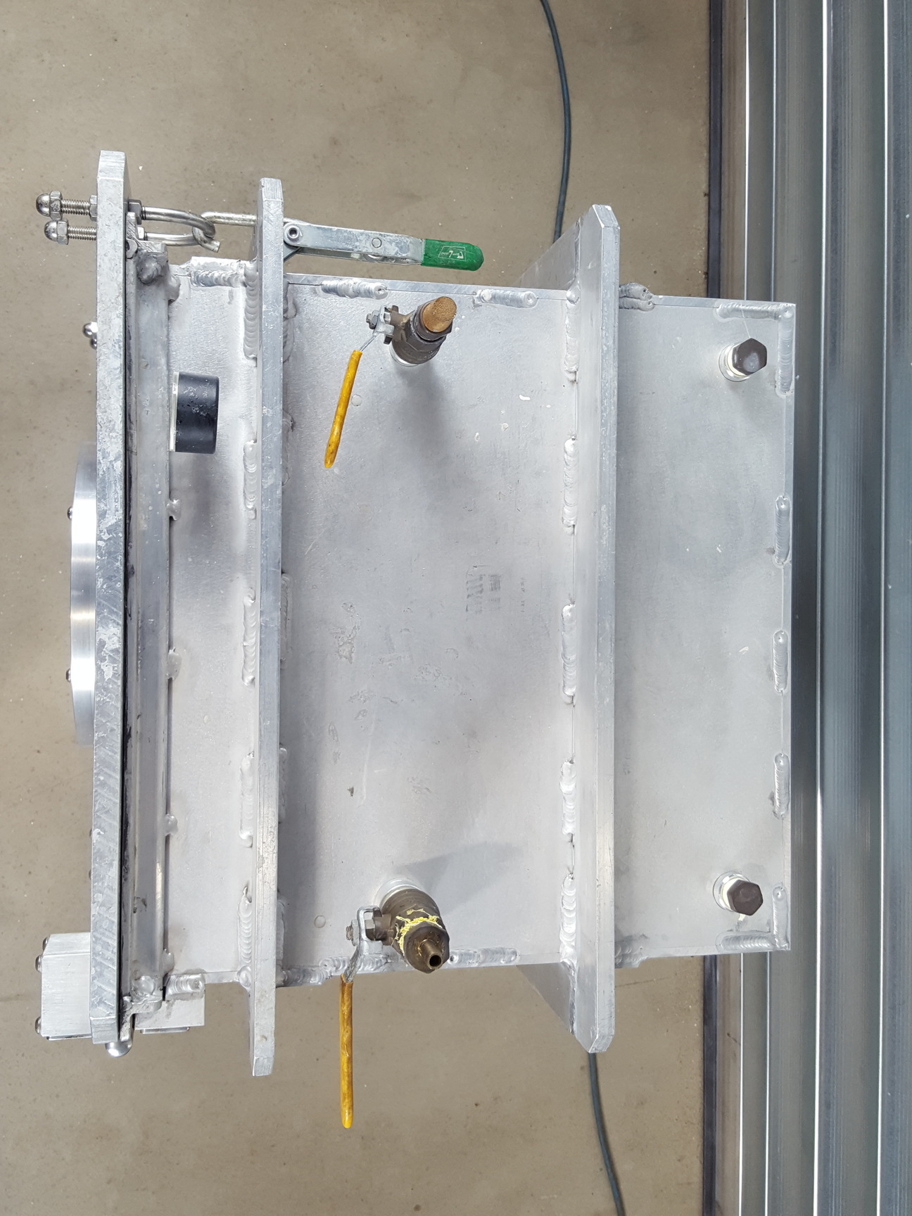 Image of Abbess Instruments 18" Cube Aluminium Vacuum Chamber Lab