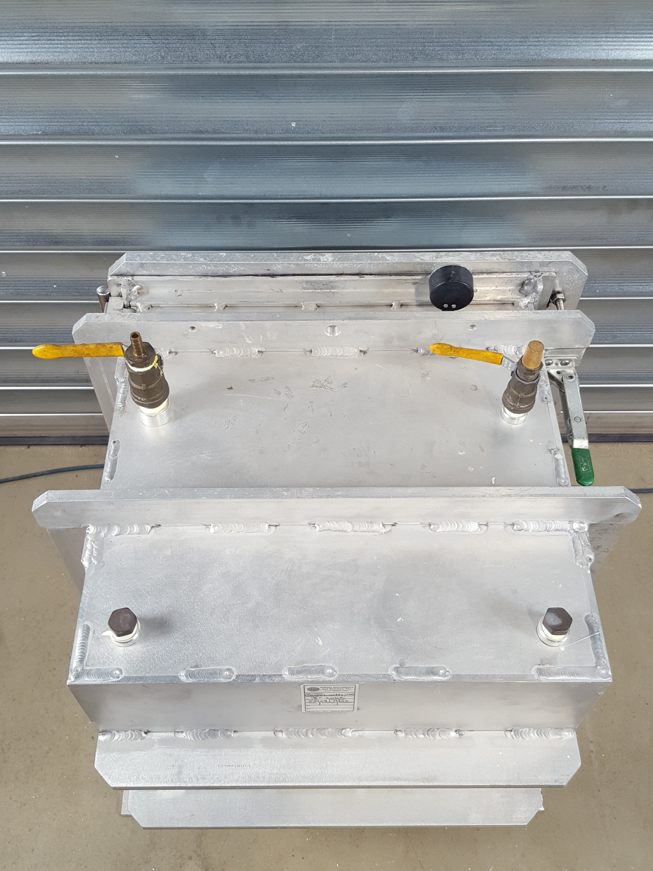 Image of Abbess Instruments 18" Cube Aluminium Vacuum Chamber Lab
