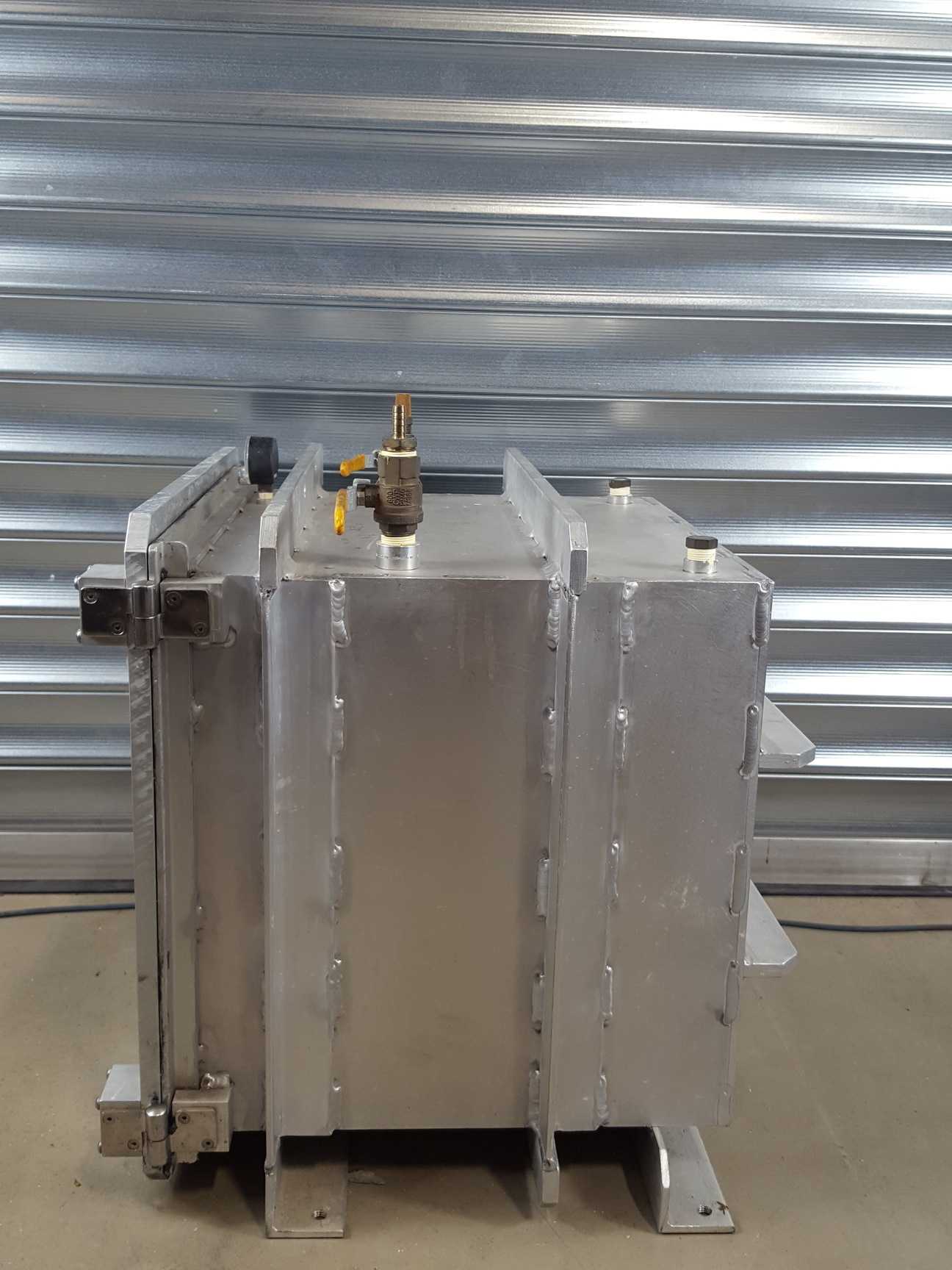 Image of Abbess Instruments 18" Cube Aluminium Vacuum Chamber Lab