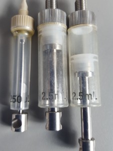 Thumbnail image of Waters Acquity Everflow injector Pod/Cartridge & 4 x Used Injectors