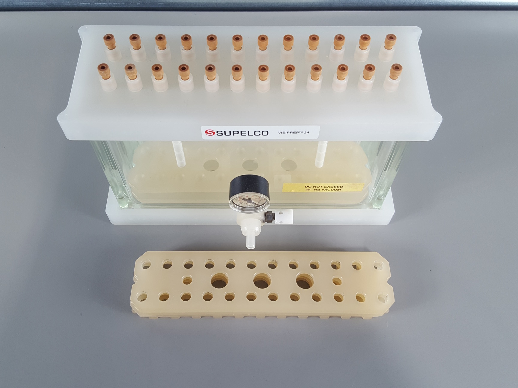 Image of Supelco Visiprep 24 Port Vacuum Manifold Lab