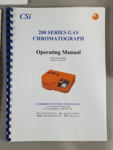 Thumbnail image of CSi 200 Series Gas Chromatography System w/ 205A Autosampler Lab