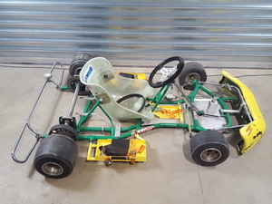 Thumbnail image of Gillard Go-Kart Chassis Frame, Seat & Wheels Go Kart